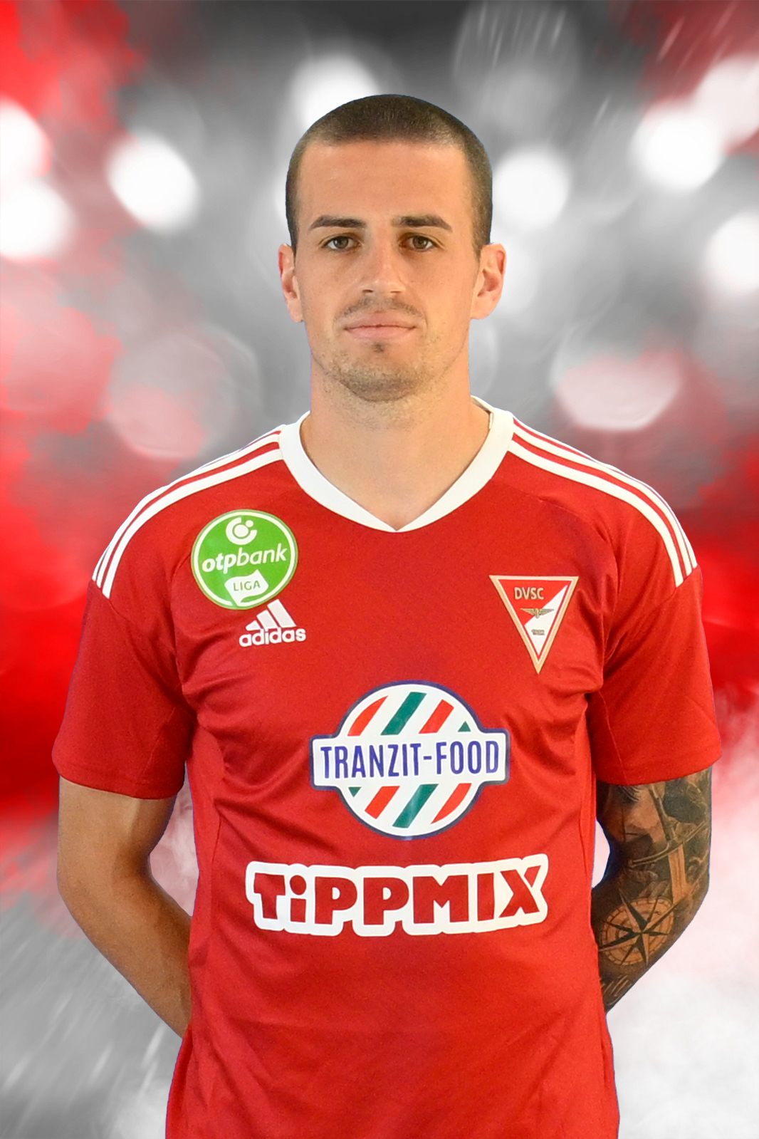 Stefan Loncar in the squad of the Montenegrin national team - DVSC