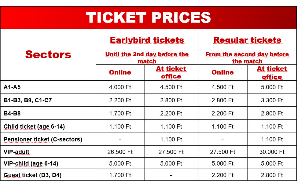 Buy Ferencvarosi TC Tickets 2023/24