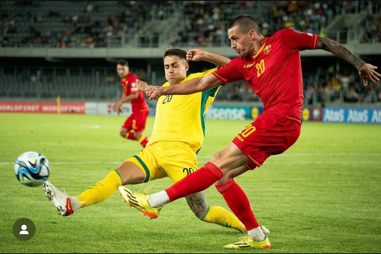 Stefan Loncar in the squad of the Montenegrin national team - DVSC